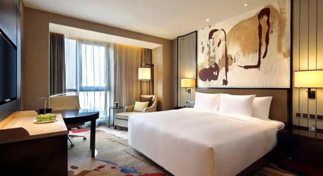 Двухместный номер Deluxe Anyang Wanda Realm Hotel
