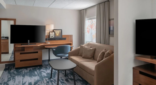 Двухместный люкс Fairfield Inn Boston Tewksbury/Andover