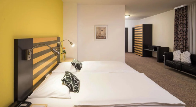 Двухместная студия Lindner Hotel Frankfurt Hochst, part of JdV by Hyatt