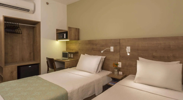 Двухместный номер Standard Sleep Inn Vitória Praia do Canto