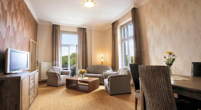 Полулюкс с видом на окрестности Strand- und Wellnesshotel Preussenhof