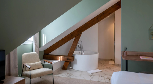 Люкс Villa Edmond Hôtel & Spa - Maison Blanche Bièvres