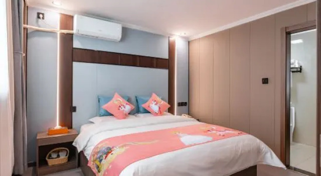 Семейный люкс Greentree Inn Beijing Miyun Xinzhong Street Business Hotel
