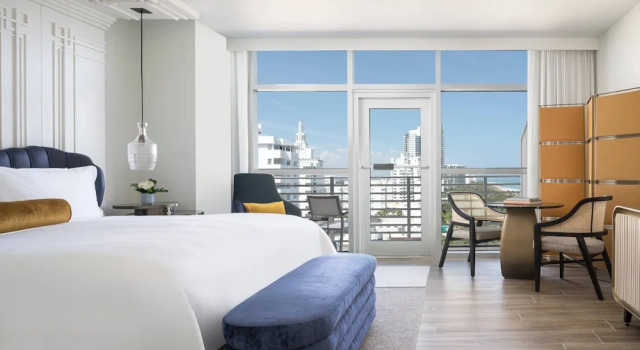 Двухместный клубный номер с видом на город The Ritz-Carlton, South Beach