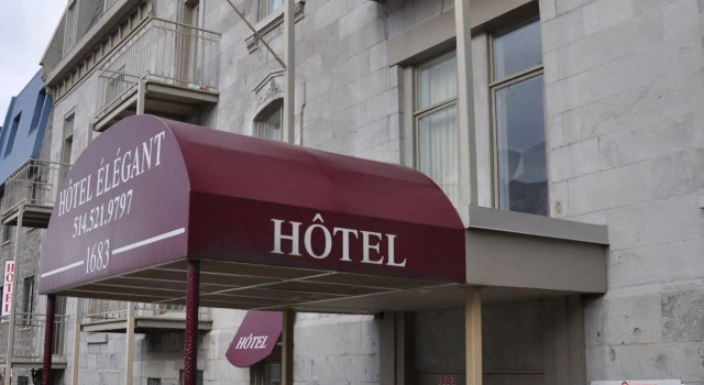 Econo Lodge, Забронировать Отель Отели Монреаля с парковкой, рядом с Place Dupuis, Парковка
