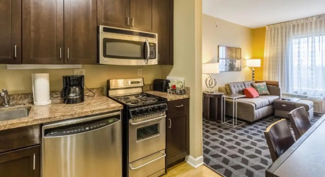 Люкс с 2 комнатами TownePlace Suites Dayton North