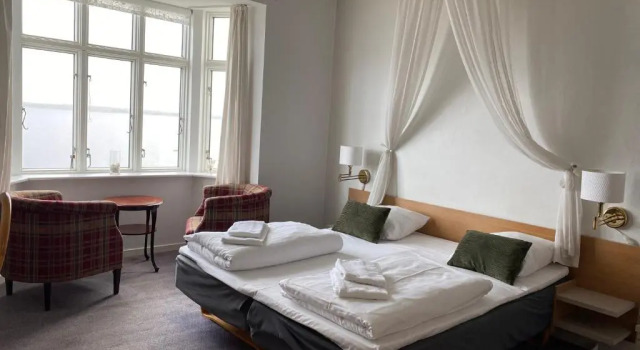 Двухместный номер Standard с видом на море Løgstør Badehotel - Hotel du Nord