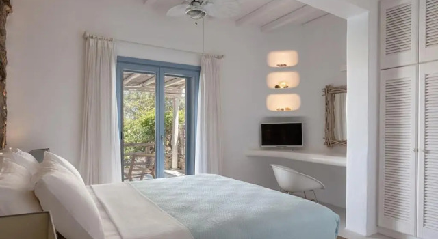 Saint Anna Villas Mykonos by Aura Homes, Забронировать Вилла Калафатис остров Миконос