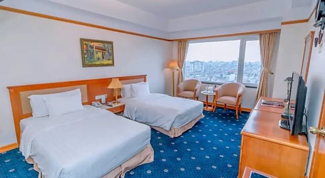 Двухместный номер Deluxe с красивым видом из окна A25 Premium Hotel