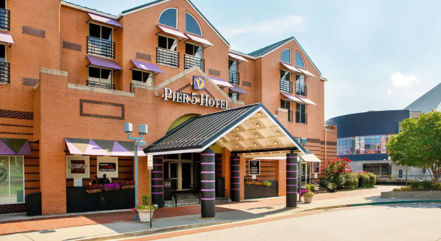Двухместный номер Standard с видом на гавань Pier 5 Hotel Baltimore