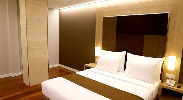 Номер Deluxe Grand Citihub Hotel at Panakkukang