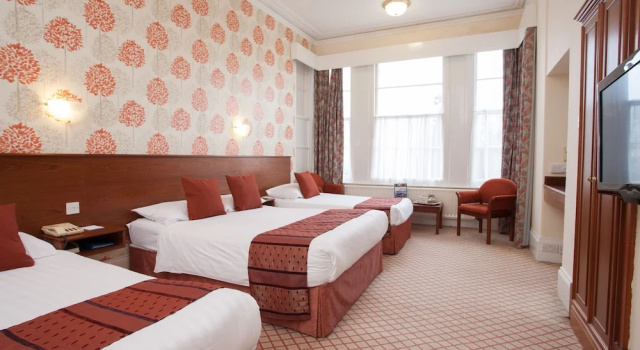 Standard Neljän hengen Perhe huone merinäköala Toorak Hotel