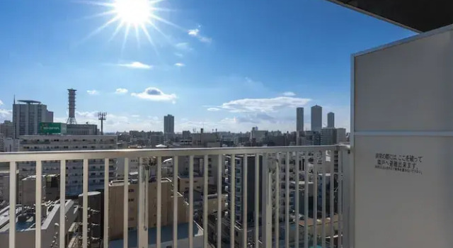 Двухместный номер Standard с балконом Apartment Hotel 11 Osaka Dome