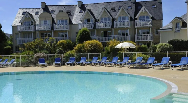 Апартаменты Cap coz 5 pers., plage piscine et jardin