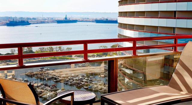 Двухместный люкс Executive c 1 комнатой с видом на залив Marriott Marquis San Diego Marina