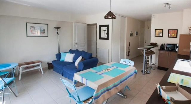 Appart Résidence proche plage avec piscine et parking couvert privé, Забронировать Апартаменты/квартира Отели в центре Мервиль-Франсвиль-Плаж, в центре
