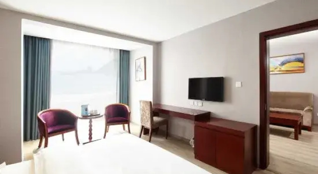 Двухместный люкс Deluxe Chengdu Yijing Fashion Hotel (Sichuan Top Vocational College of Information Technology)