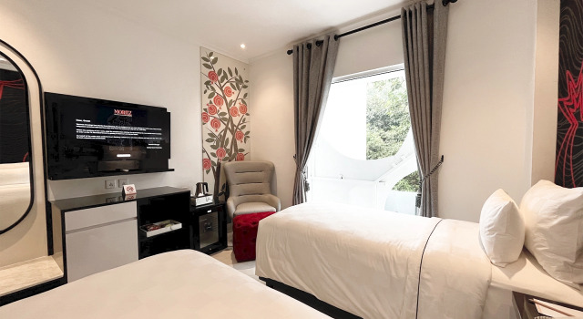 Superior Twin room MORITZ SMART BANDUNG