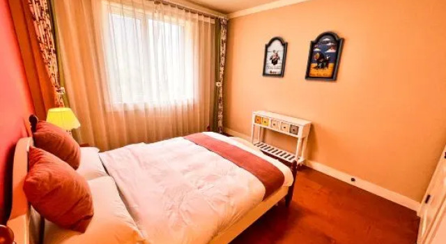 Люкс с 2 комнатами Sansan Guyu Homestay (Orenda Original Country American)