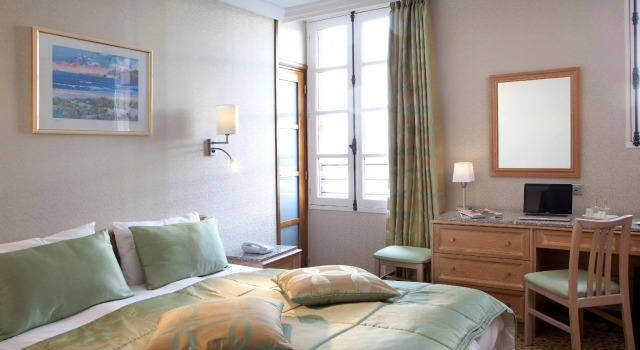 Двухместный номер Standard с видом на море Hôtel la Croix Blanche