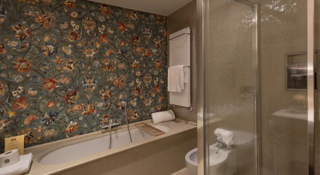 Люкс с балконом и с красивым видом из окна Villa Pattono Relais