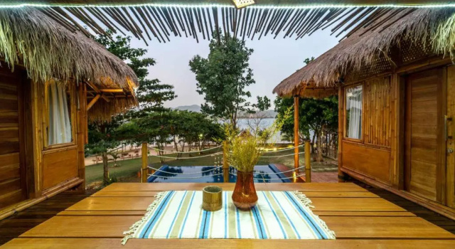 Вилла с 2 комнатами Catappa Village Lombok