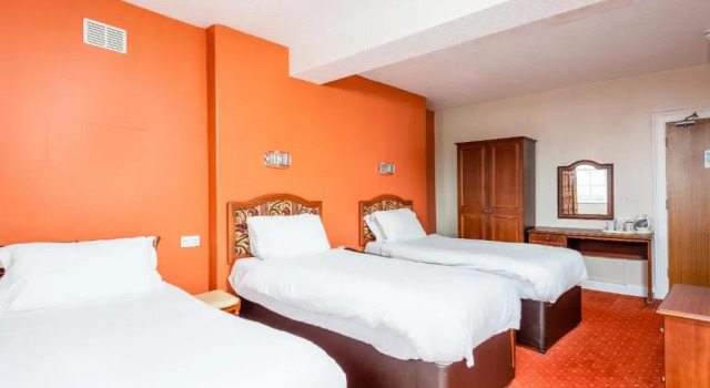 Трёхместный номер Standard с видом на сад The Esplanade Hotel