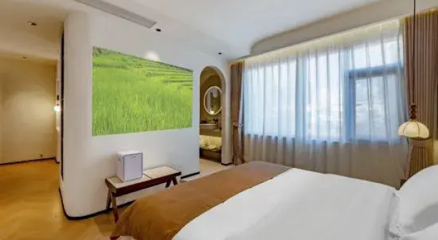 Двухместный люкс Boxinchuan She Homestay (Taoxichuan Creative Square Branch)