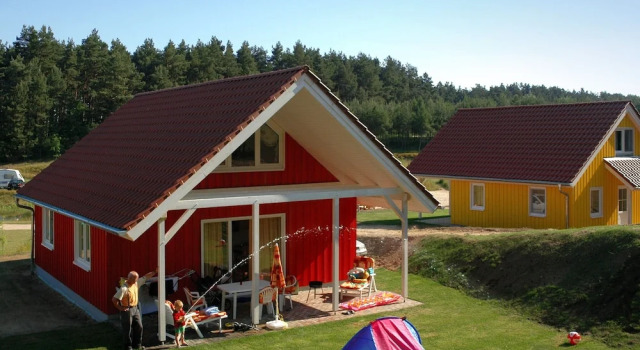 Номер Comfort с 2 комнатами с красивым видом из окна Havelberge Camping Resort