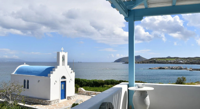 Nava Devine Water Front House in Ambelas, Prenota Appartamento Ambelas Paro