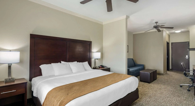 Двухместный люкс Comfort Inn & Suites Fort Worth West I-30 NAS JRB