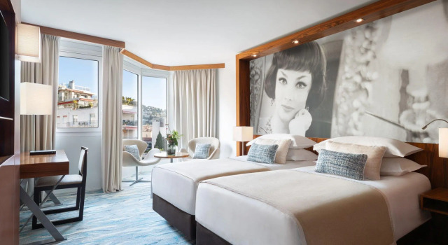 Двухместный номер Deluxe с видом на город JW Marriott Cannes