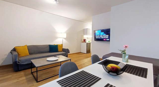 Апартаменты Deluxe c 1 комнатой с балконом Vivo Apartments
