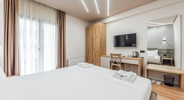 Двухместный номер Deluxe с балконом Relax Inn Hotel Durres