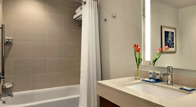 Студия-люкс (плюс диван-кровать) oceanfront Hyatt House Virginia Beach / Oceanfront