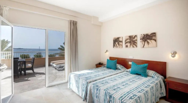 Апартаменты с 2 комнатами с видом на море Apartamentos Vista Sur