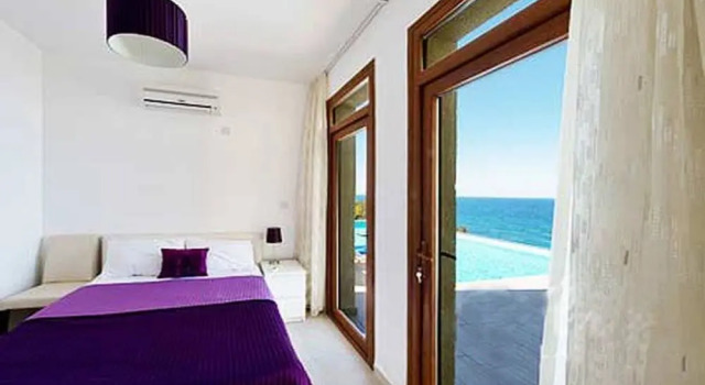 Coordinates are : 35.3480640, 33.5800703, Seacliff Villa, North Cyprus