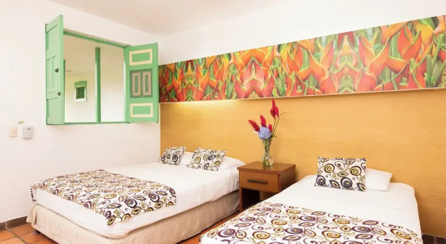 Трёхместный номер Standard Hotel Eden Parque del Cafe