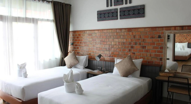 Семейный номер Standard с видом на город The Old City Wall Inn