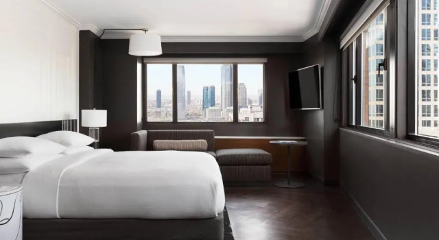 Двухместный полулюкс New York Marriott Downtown