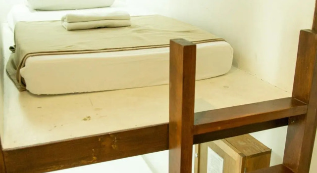 Кровать в общем номере The Street Hostel Bangkok
