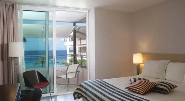 Superior Kahden hengen huone parvekkeella Curacao Avila Hotel