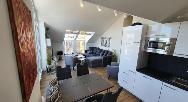 Апартаменты Ferienwohnung Meeresblick Strandbrise
