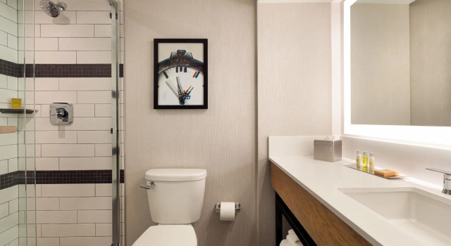 Четырёхместный номер Standard DoubleTree by Hilton Canton Downtown