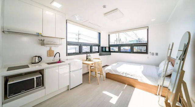 Номер Standard c 1 комнатой Yeosu Nangmanstay pension