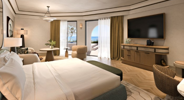 Двухместный полулюкс seafront Conrad Corfu