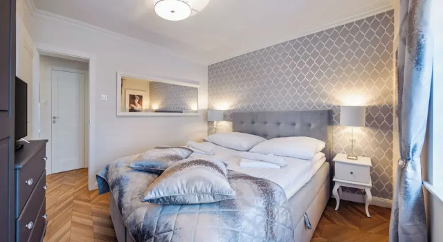 Апартаменты с балконом Apartamenty Sun & Snow Hel Centrum