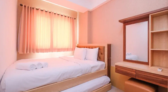Номер Standard 1BR for 3 Pax at Signature Park Grande Apartment By Travelio