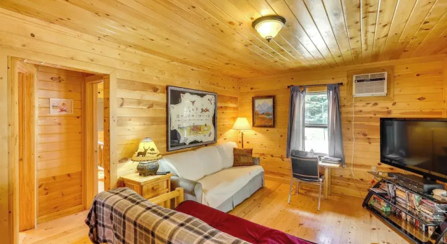 Deadwood 'wolf Cabin' w/ Fire Pit & Grill, Забронировать Дом для отпуска Дедвуд Black Hills National Forest
