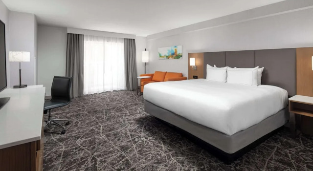 Двухместный номер Deluxe с балконом DoubleTree By Hilton Sacramento